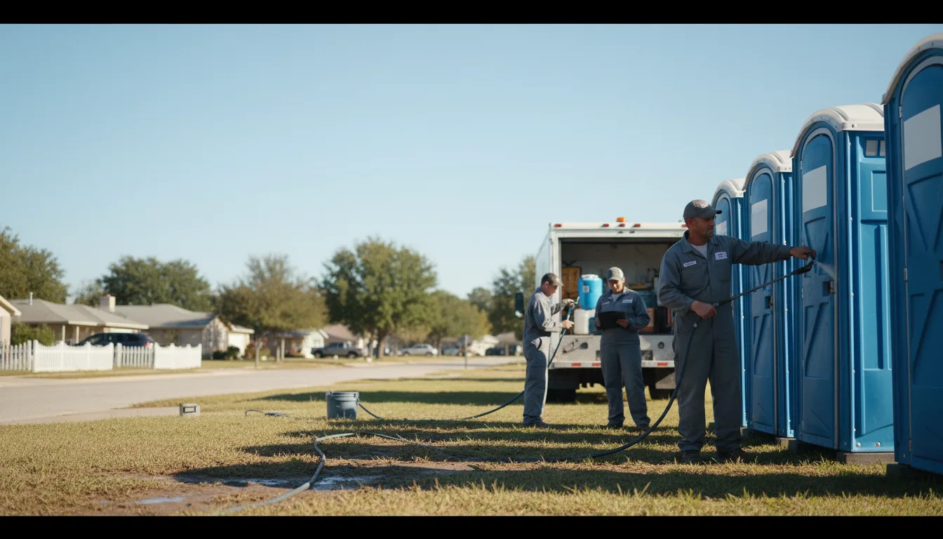 Long-Term Portable Toilet Rental in Merrill, MI near me